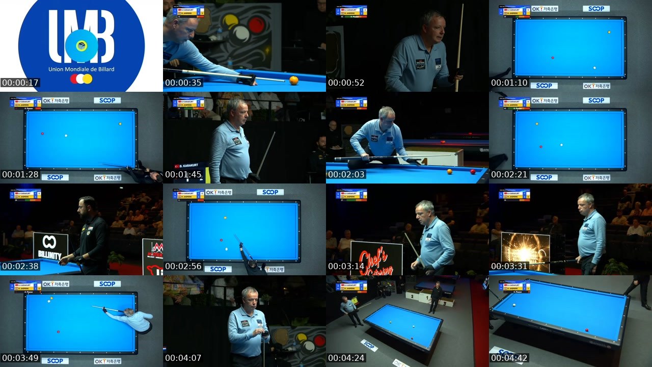 Contact-sheet preview of afbilliards's SOOP Live recording