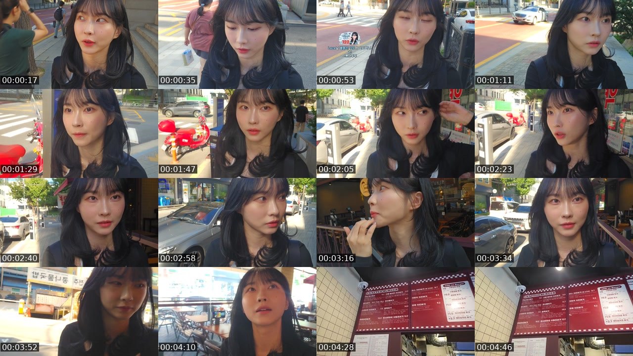 Contact-sheet preview of 지두두's SOOP Live recording