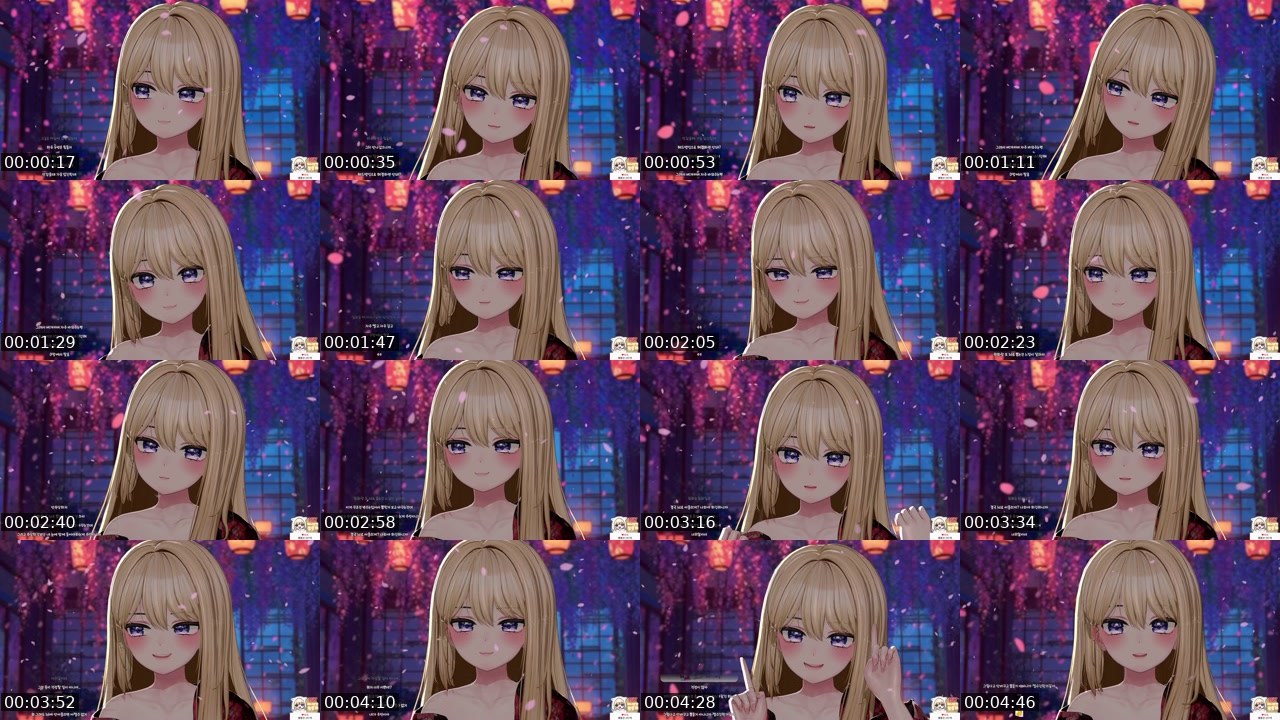 Contact-sheet preview of 박몽총's SOOP Live recording