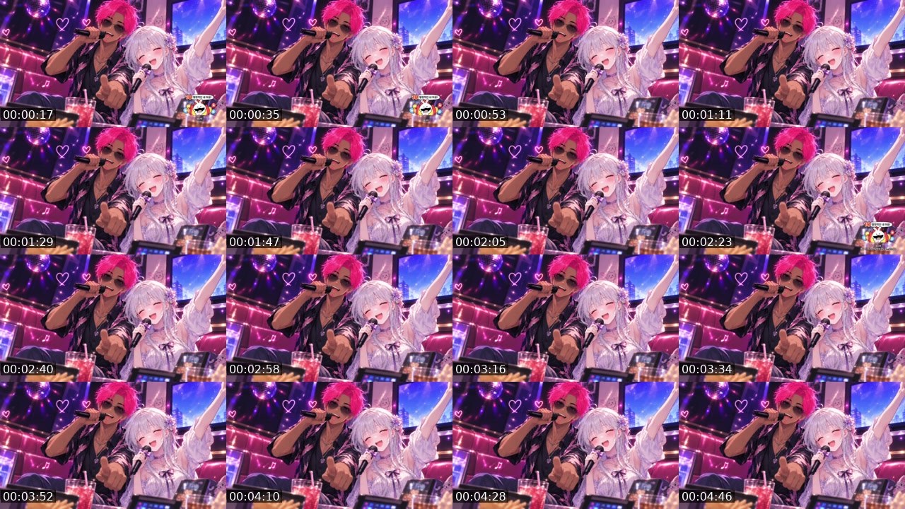Contact-sheet preview of 아야네_세나's SOOP Live recording