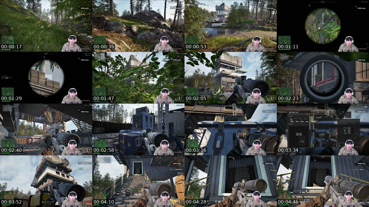 Contact-sheet preview of 김부각º's SOOP Live recording