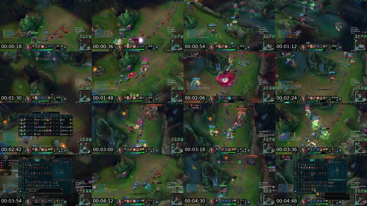 Contact-sheet preview of Axiyo's SOOP Live recording