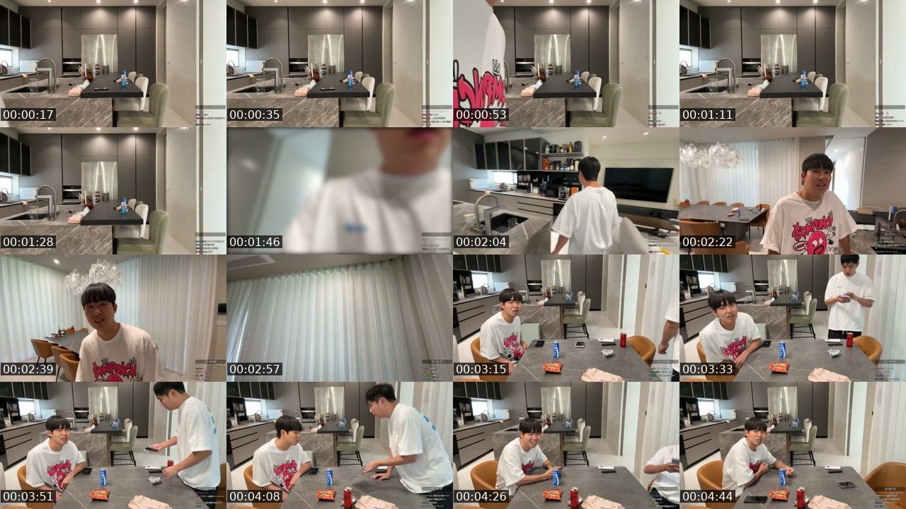 Contact-sheet preview of 항상#킴성태's SOOP Live recording