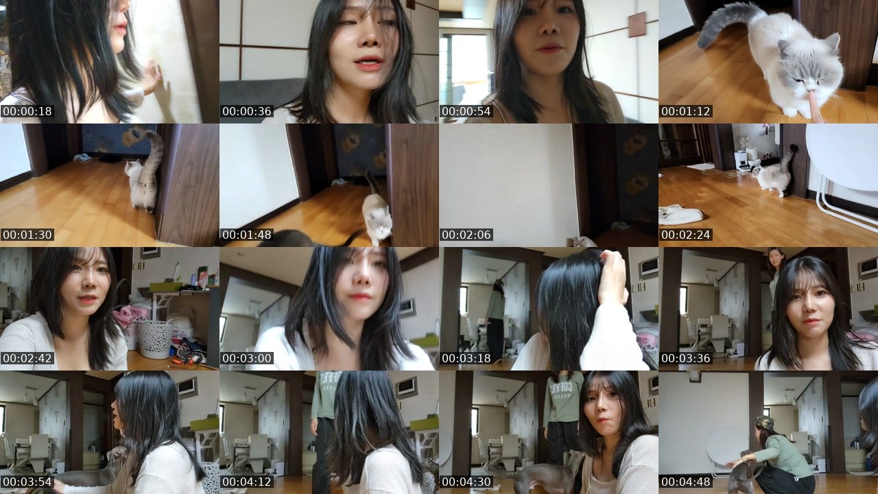 Contact-sheet preview of 유복실's SOOP Live recording