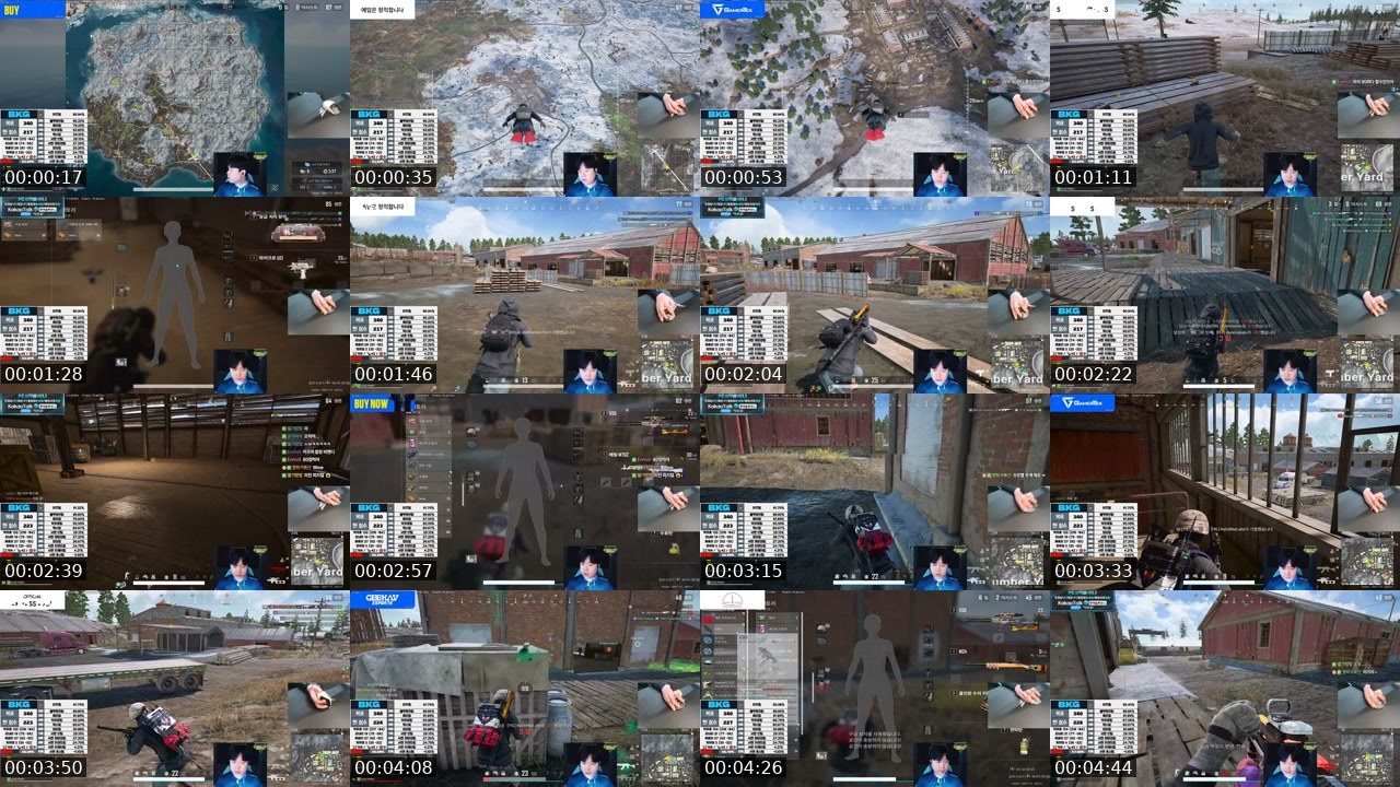 Contact-sheet preview of [PP]박프로's SOOP Live recording