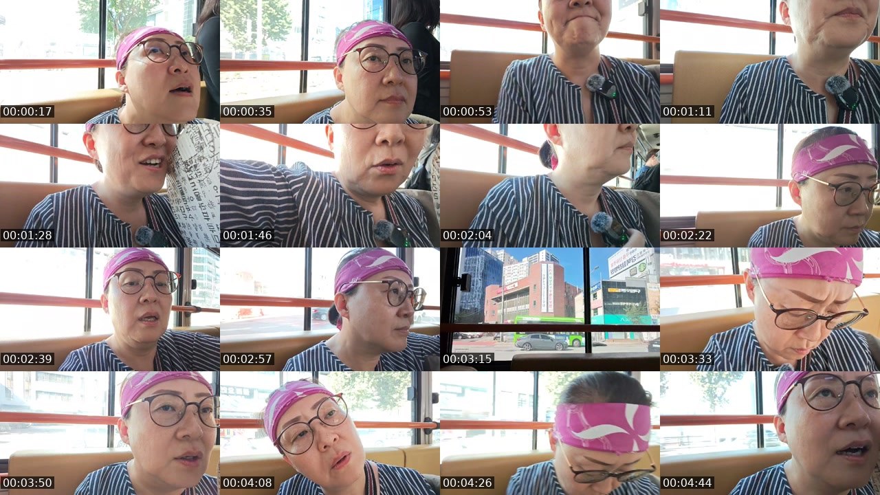Contact-sheet preview of 레전드경선's SOOP Live recording