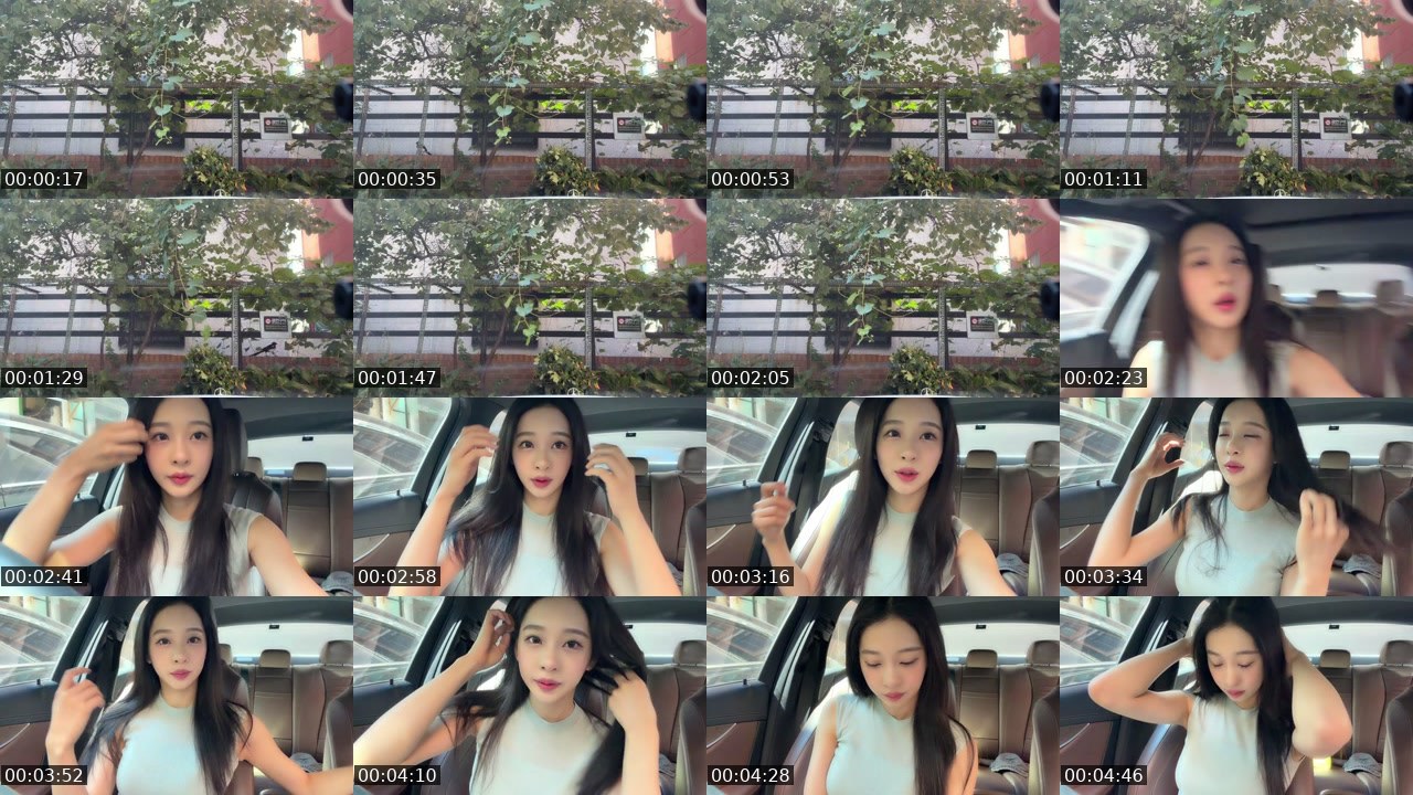Contact-sheet preview of 으악이네's SOOP Live recording