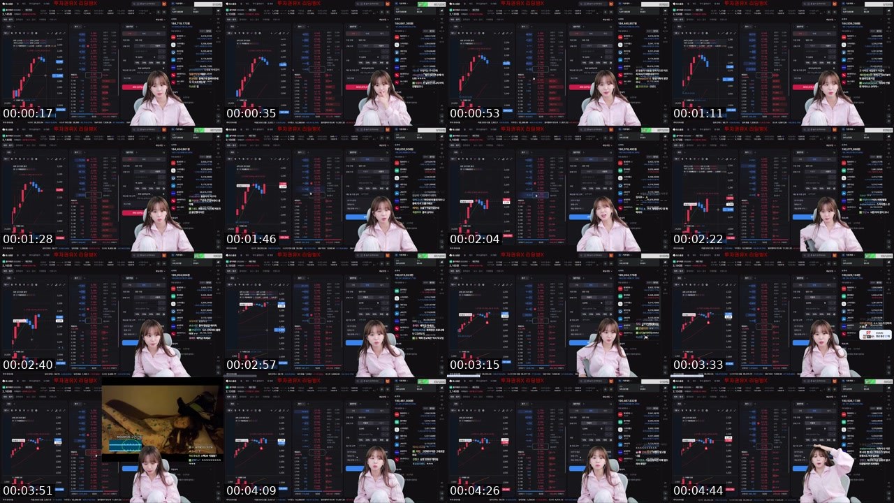 Contact-sheet preview of 강덕구's SOOP Live recording