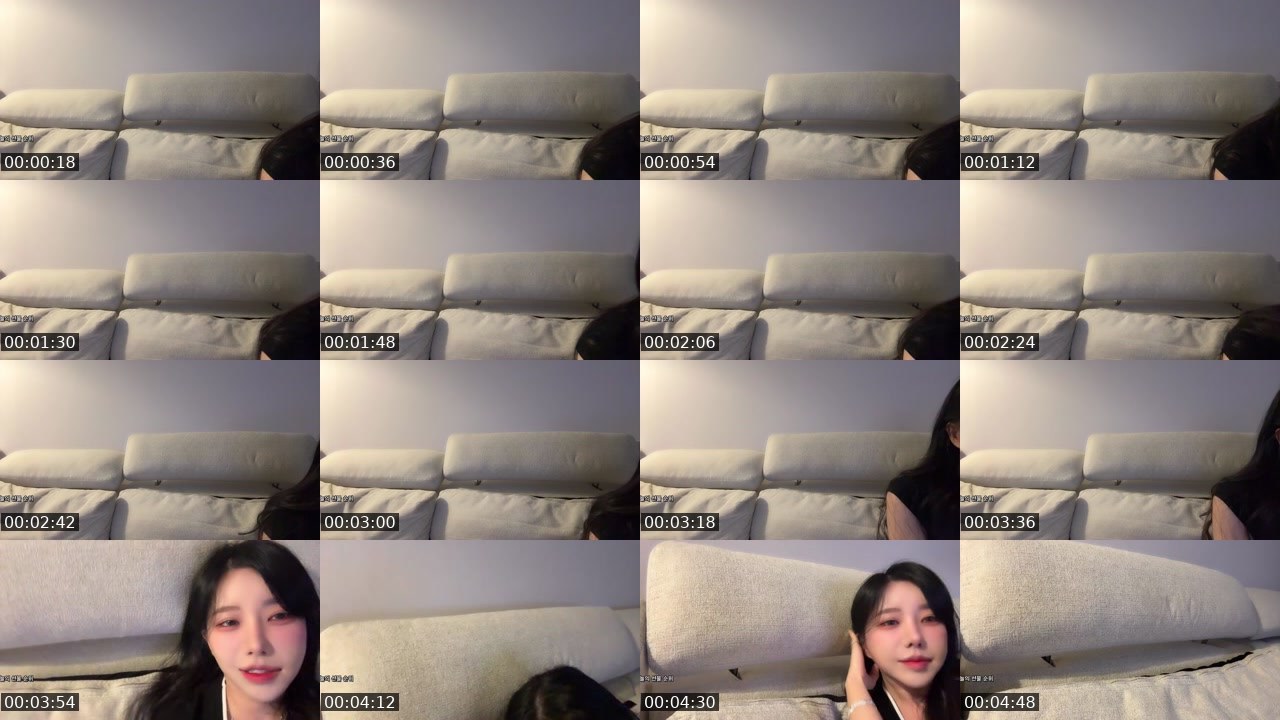 Contact-sheet preview of [FantaJ]지유's SOOP Live recording