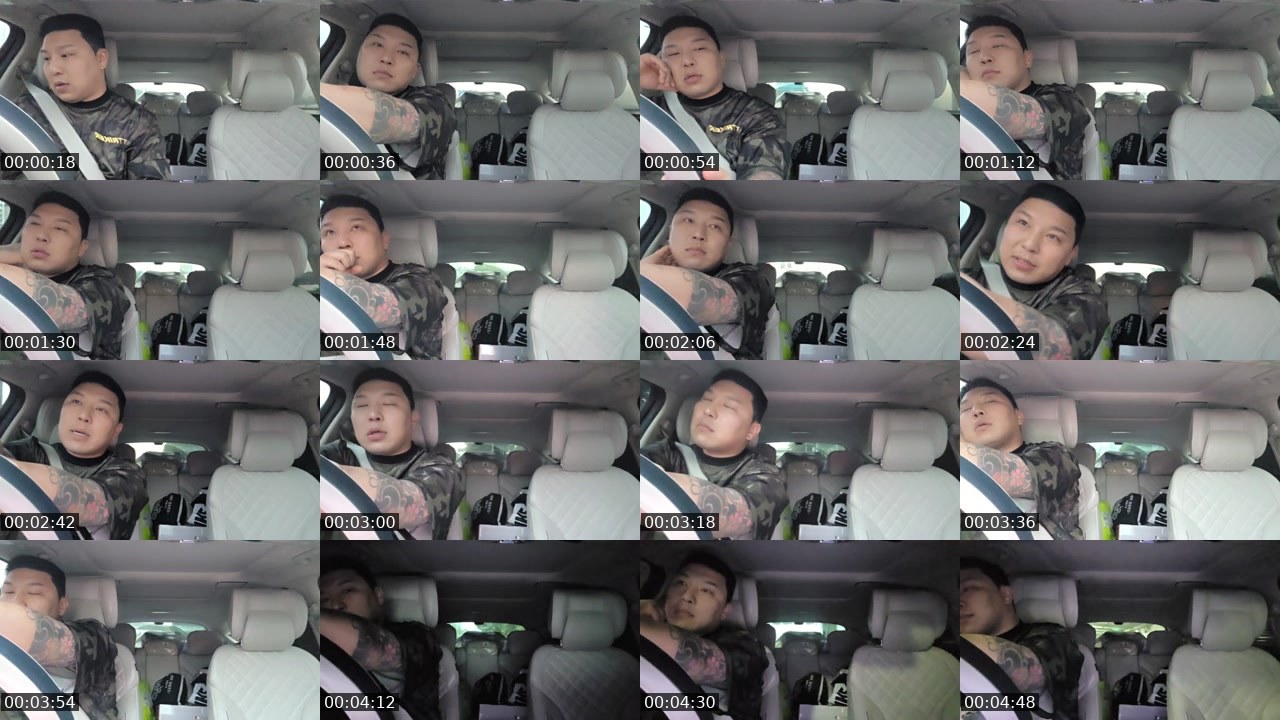 Contact-sheet preview of 설영욱:)'s SOOP Live recording