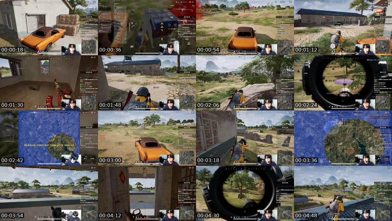 Contact-sheet preview of Salute's SOOP Live recording