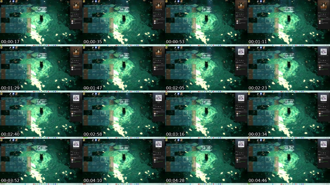 Contact-sheet preview of 타요~'s SOOP Live recording