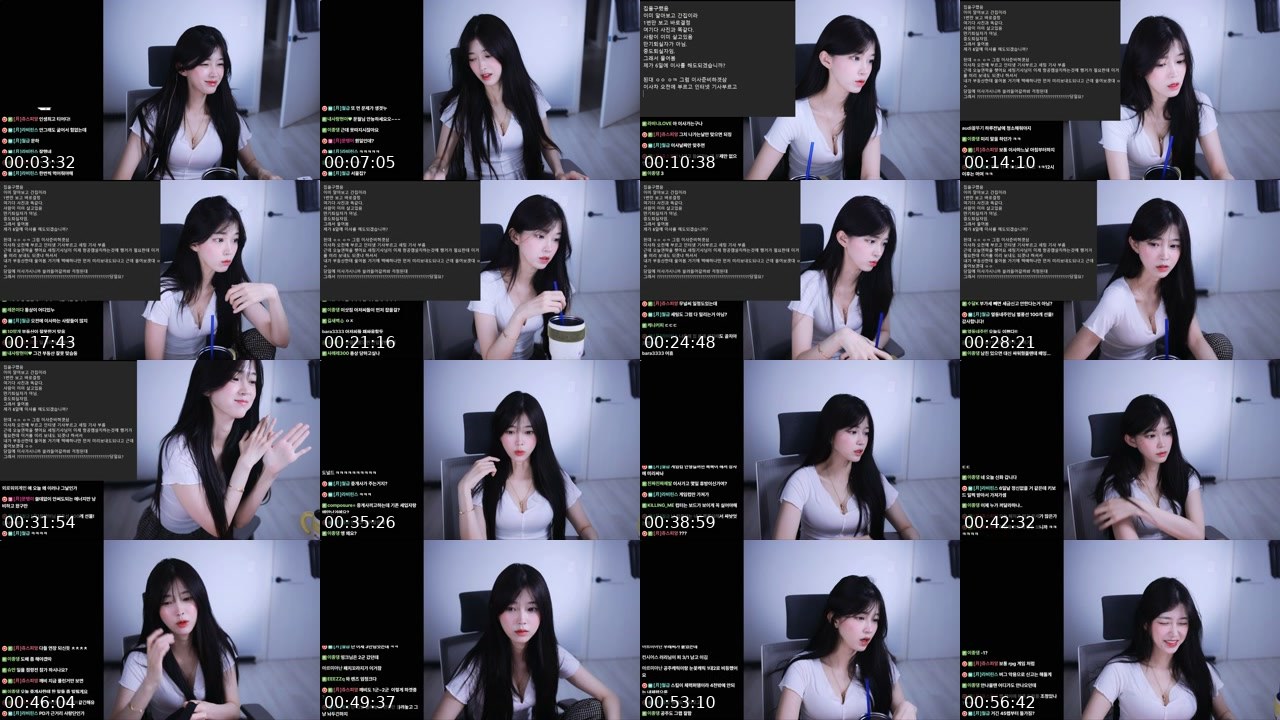 Contact-sheet preview of 문월:-)'s SOOP Live recording