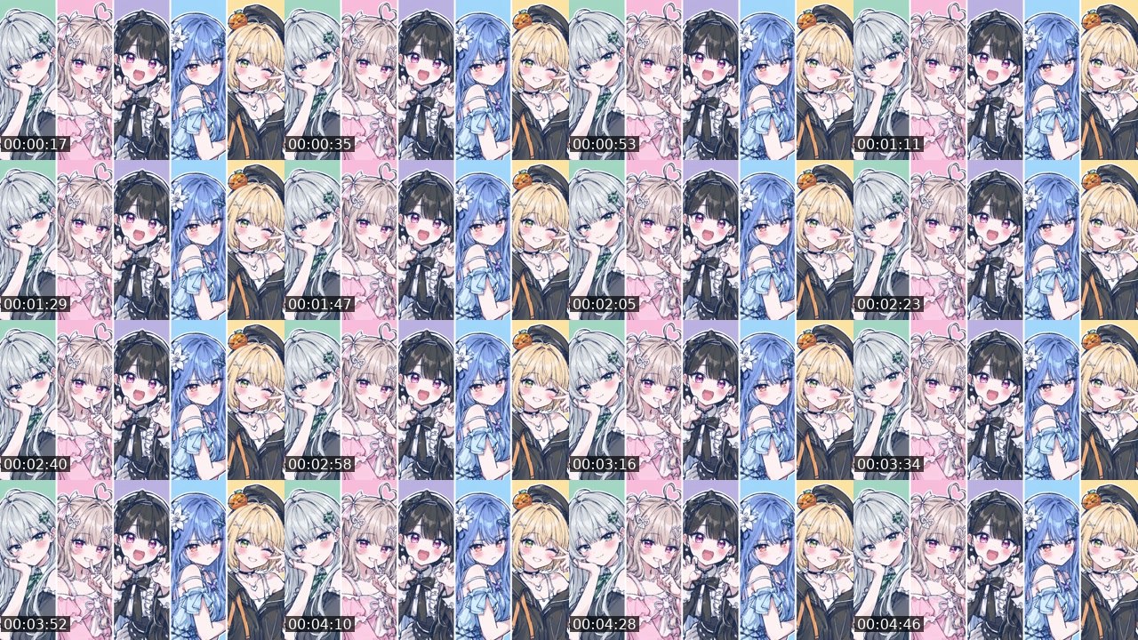 Contact-sheet preview of 솜주먹's SOOP Live recording
