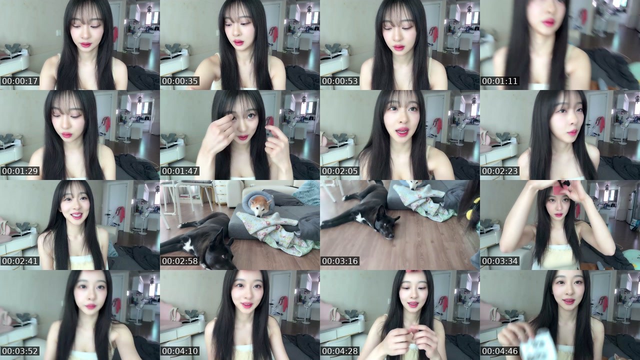 Contact-sheet preview of 으악이네's SOOP Live recording