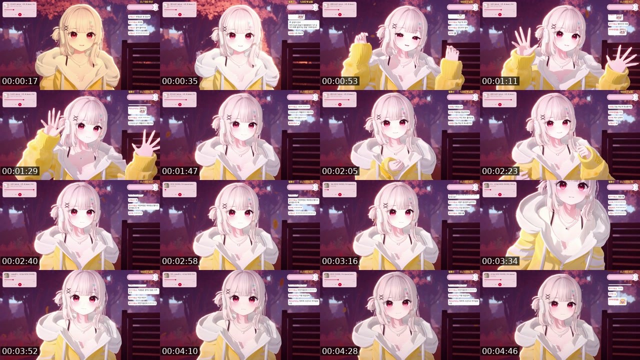 Contact-sheet preview of 피치:3's SOOP Live recording