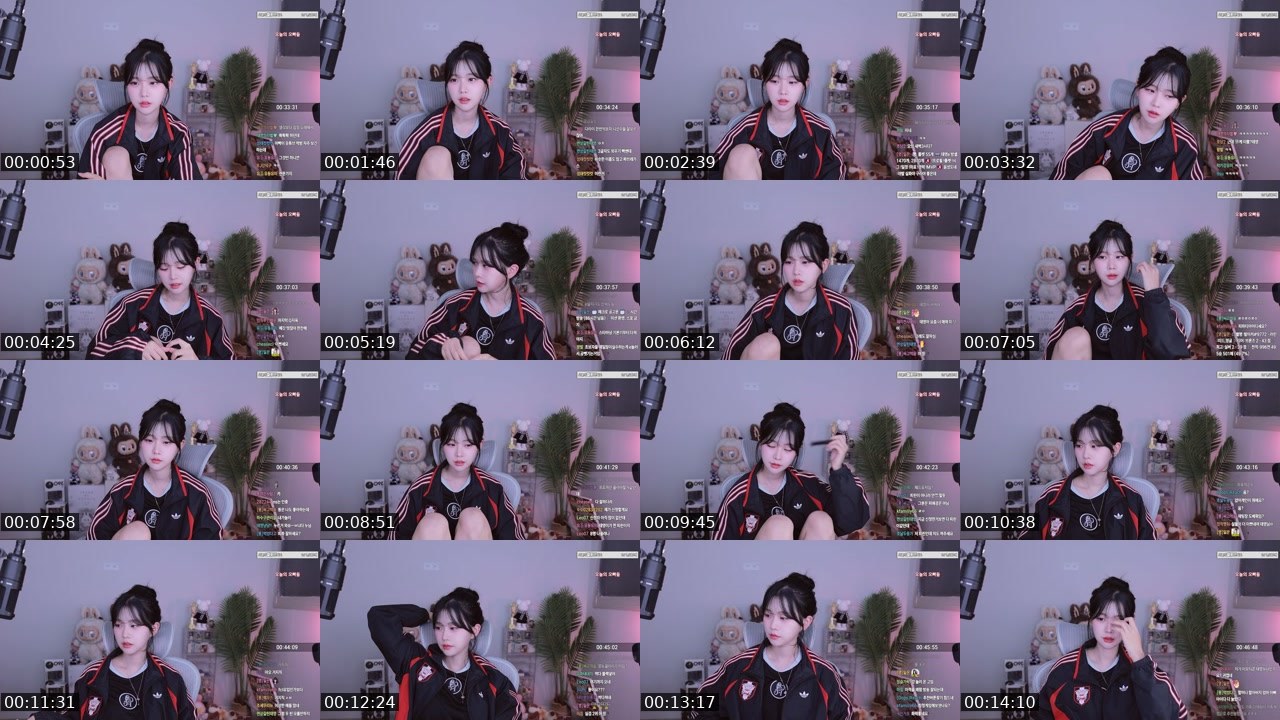 Contact-sheet preview of 태영♥'s SOOP Live recording