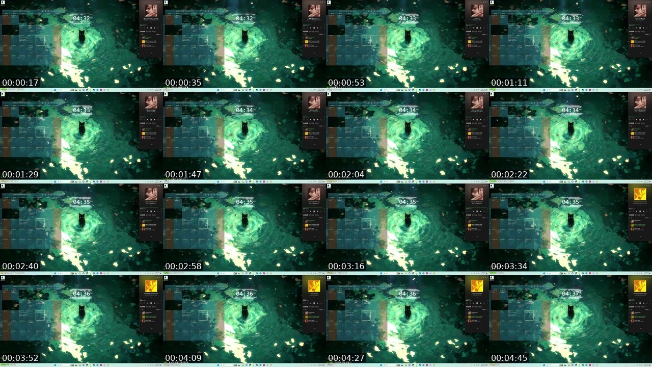 Contact-sheet preview of 타요~'s SOOP Live recording