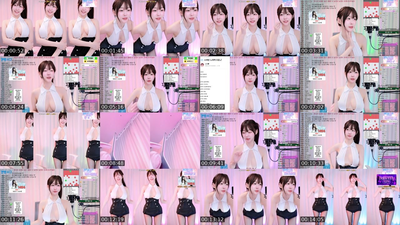 Cover for [신입여캠]자연몸매 노템 검스 포니테일 ♡1454 방셀 10장  ♡