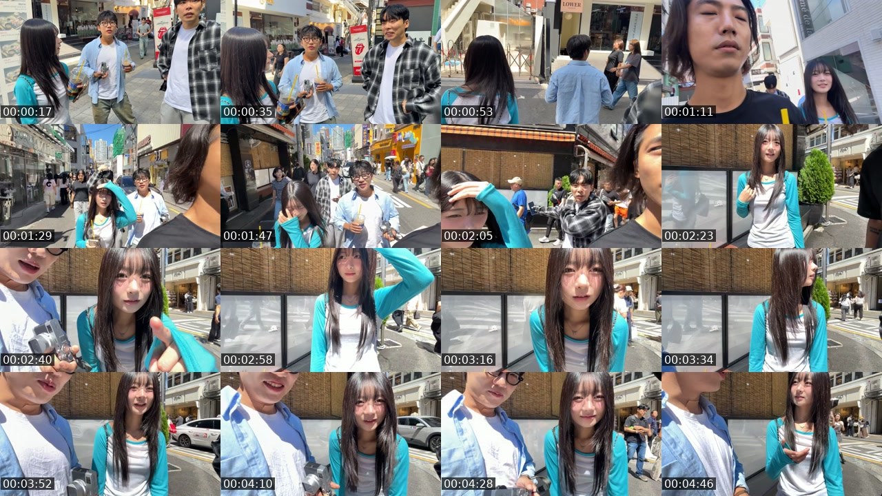 Contact-sheet preview of 하윤_'s SOOP Live recording