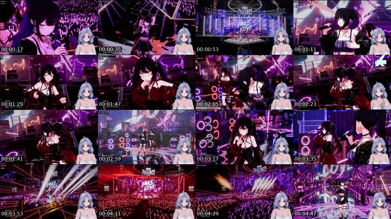 Contact-sheet preview of 윤이제's SOOP Live recording